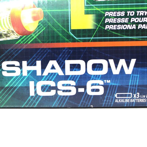 Hasbro Nerf-N-Strike Modulus Ghost Ops System Shadow ICS-6 Blaster Barrel Darts - Picture 3 of 12